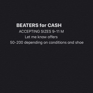 Buying any beaters !